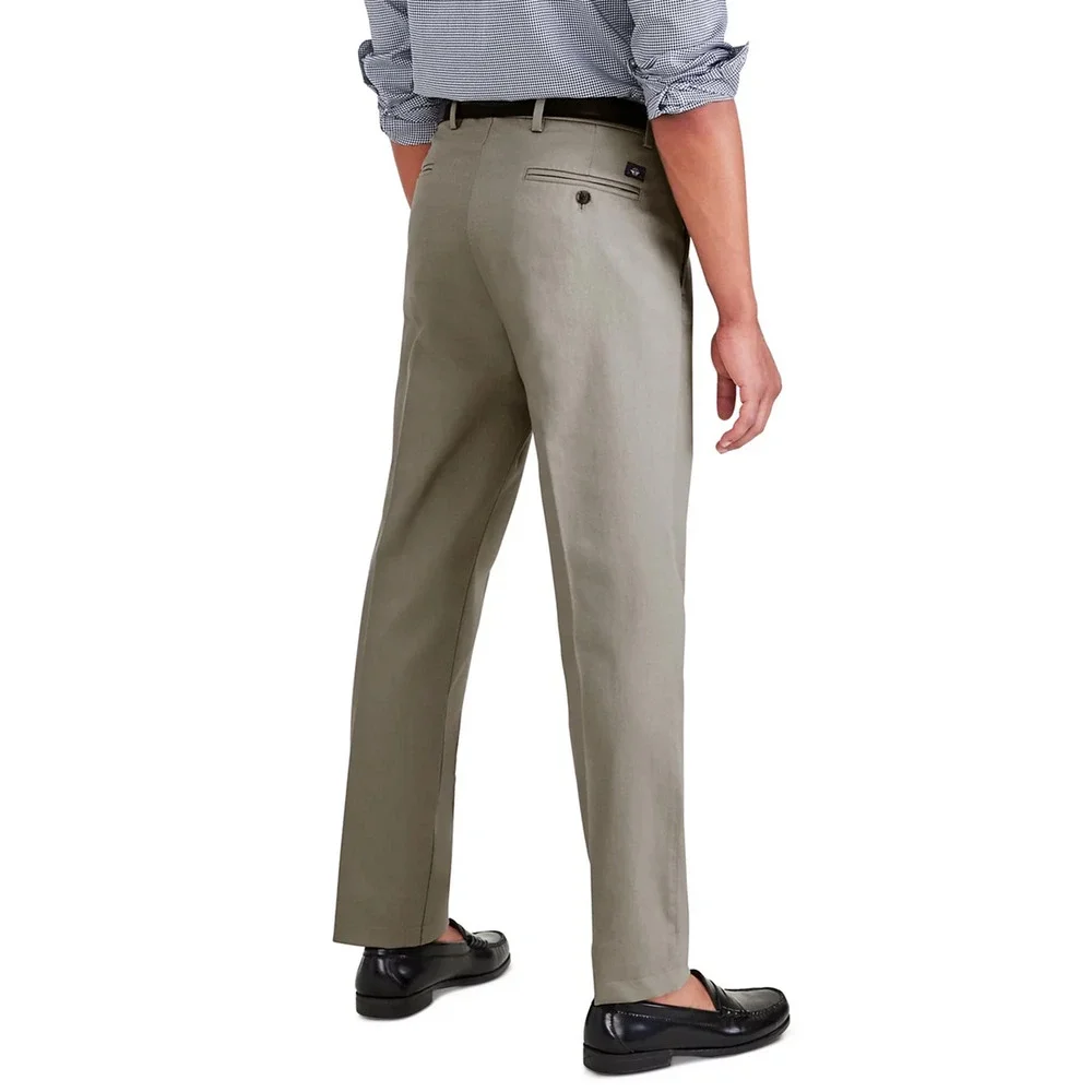 Dockers Men Iron Free Stain Defender Slim Fit Khaki Pants Cloud Size 36X30